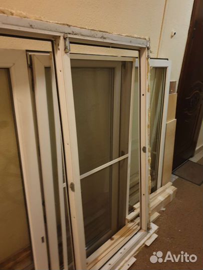 Окна пластиковые однокамерные бу