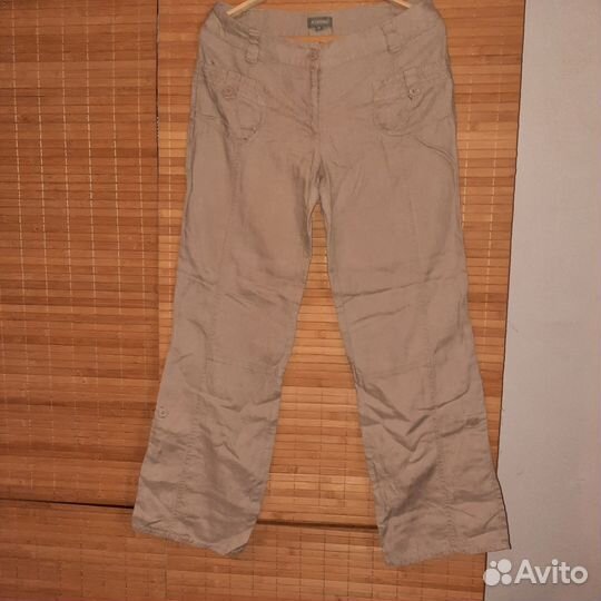 Льняные брюки женские 48 50