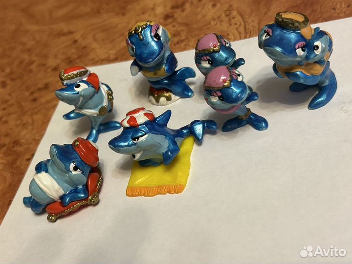 Киндеры 90 х бегемоты, дельфины, львы