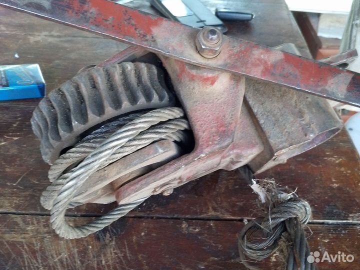 Лебедка ручная рычажная СССР