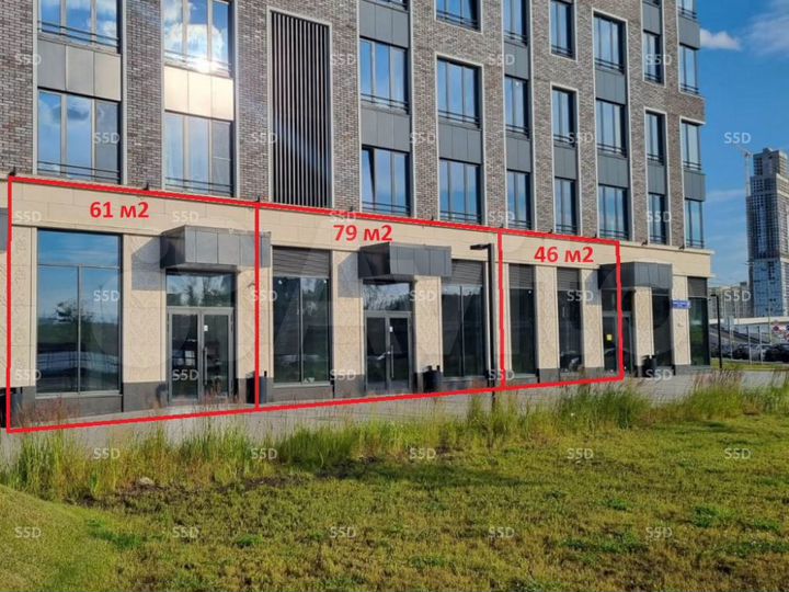 Сдам торговое помещение, 46 м²