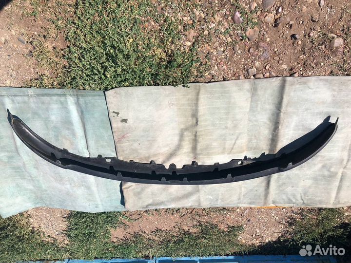 Накладка переднего бампера Пежо 206