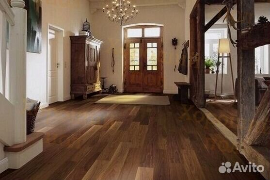 Паркетная доска орех американский