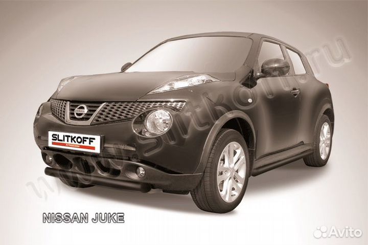 Защита переднего бампера Nissan juke NJ2WD-002B