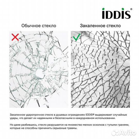 Душевое ограждение iddis Ray RAY6CP9i69