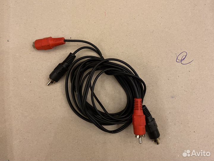 Кабель тюльпан х2 175см