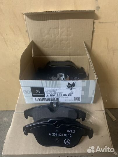 Колодки тормозные задние Mercedes GLK,S