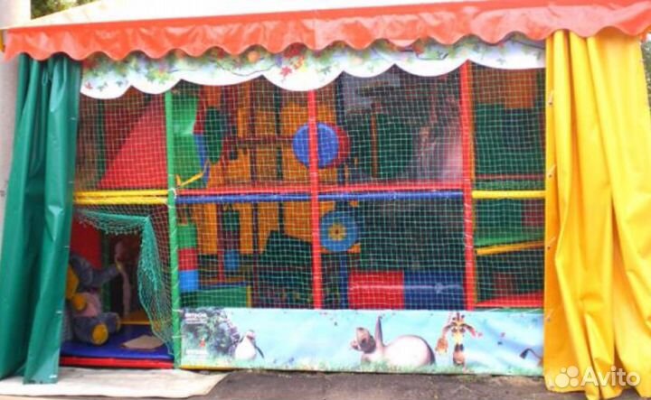 Тент для игрового комплекса. Новый