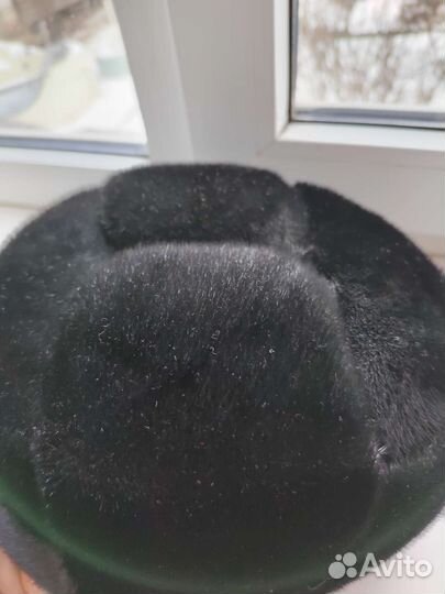 Меховая мужская кепка мех нерпы