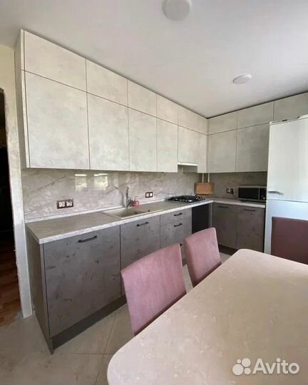 Кухонный гарнитур без ручек мок 0832846