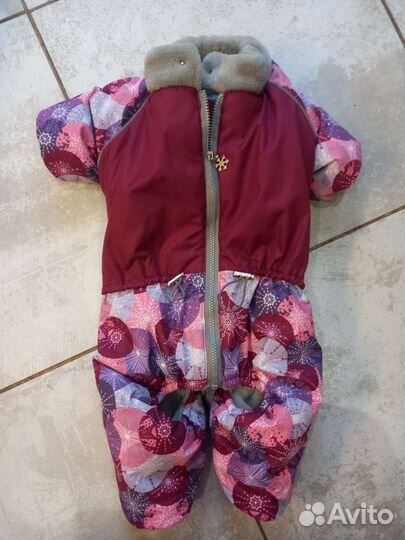 Комбинезон для собаки зимний