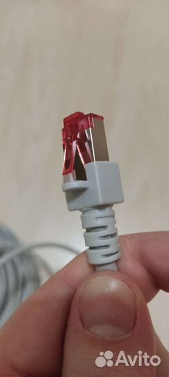 Сетевой кабель патч-корд 30 метров 6 категория