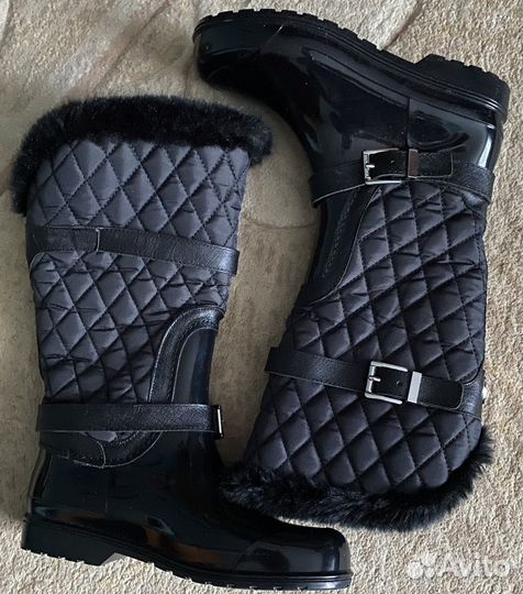 Michael kors утепленные сапоги