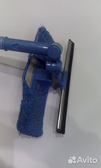 Швабра телескопическая 85-135 см для мойки окон