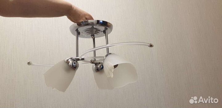 Светильник потолочный подвесной бу