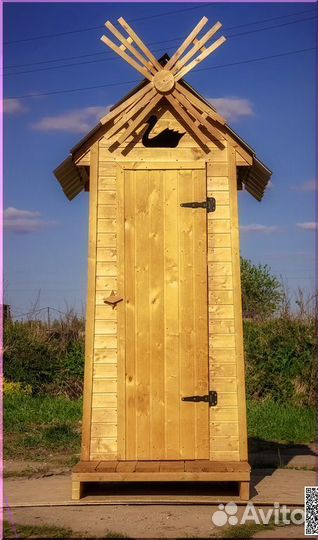 Дачный туалет с установкой SHP793