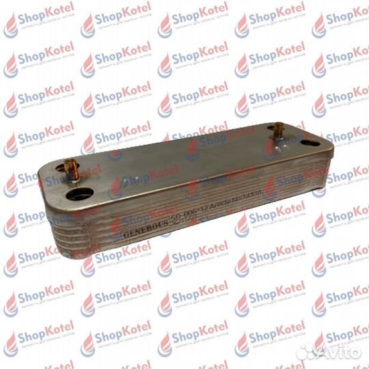 Теплообменник гвс 12 пластин baxi 156 мм (аналог)