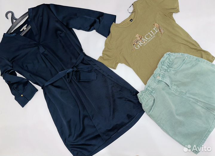 Большой пакет женских вещей 42 44