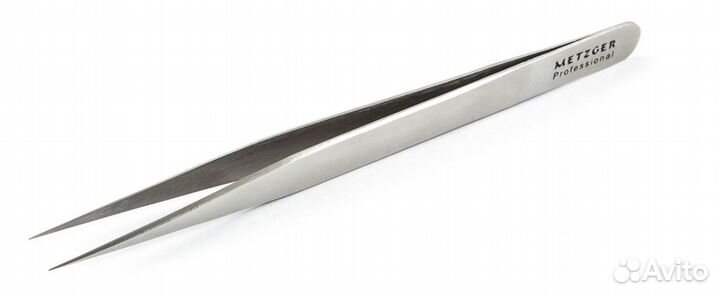 Пинцет для наращивания ресниц рт-6521-D (12.7см) п