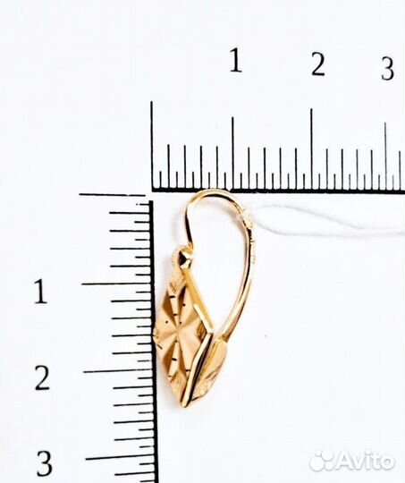 Золотые серьги