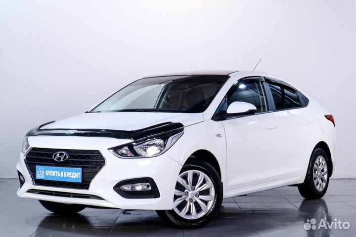 Hyundai Solaris 1.4 AT, 2017, 133 000 км