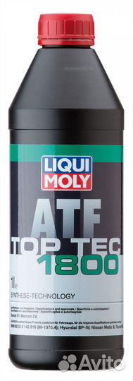 Liqui moly 2381, замена 3867 ATF 1800 Top Tec д/ак