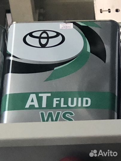 Toyota atf ws масло 4л