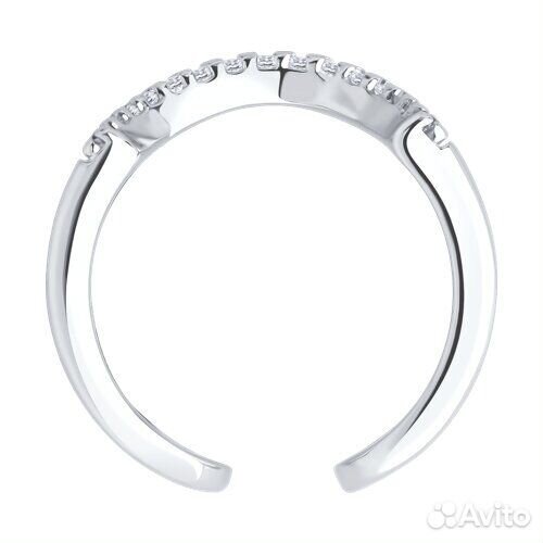 Кольцо sokolov из серебра, 94014454, р.15