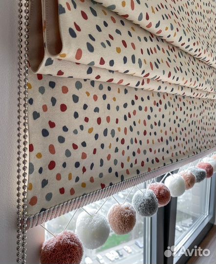 Римские шторы в детскую на заказ