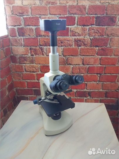 Микроскоп AmScope t340 тринокуляр + usb камера