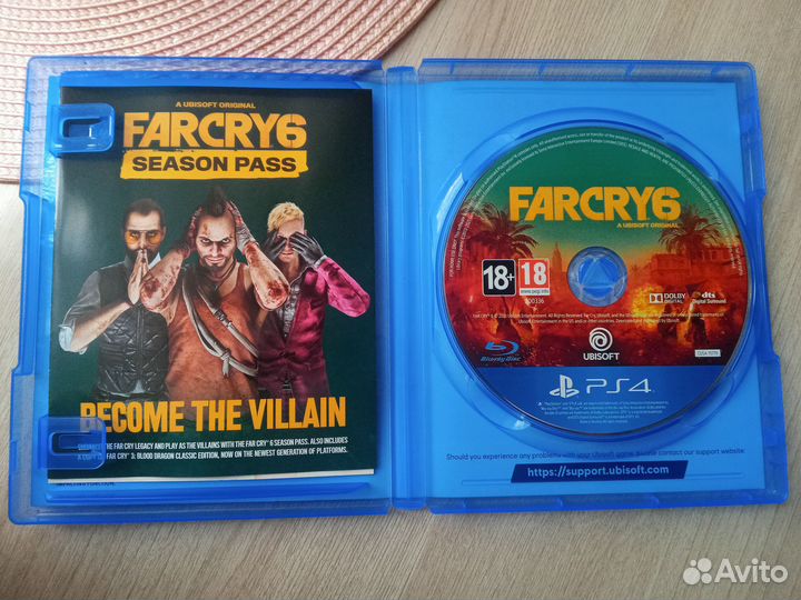 Игровые диски на ps4