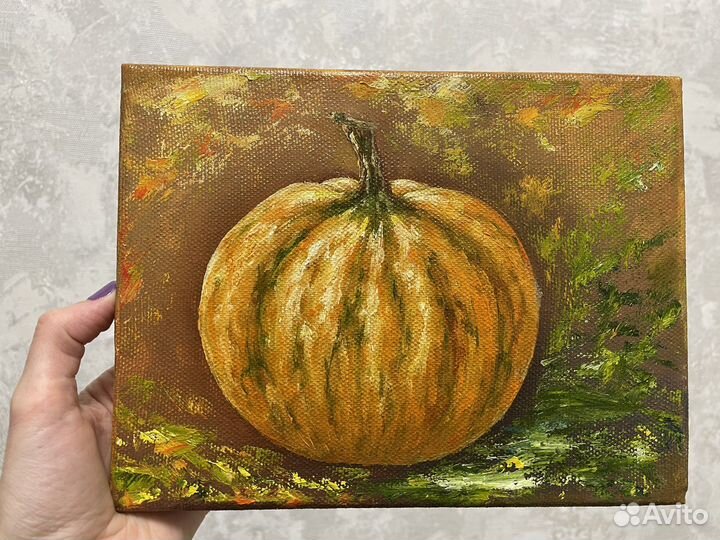 Картина на холсте Тыква
