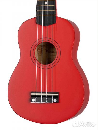 Укулеле сопрано, красный Homage RS-C1-RD