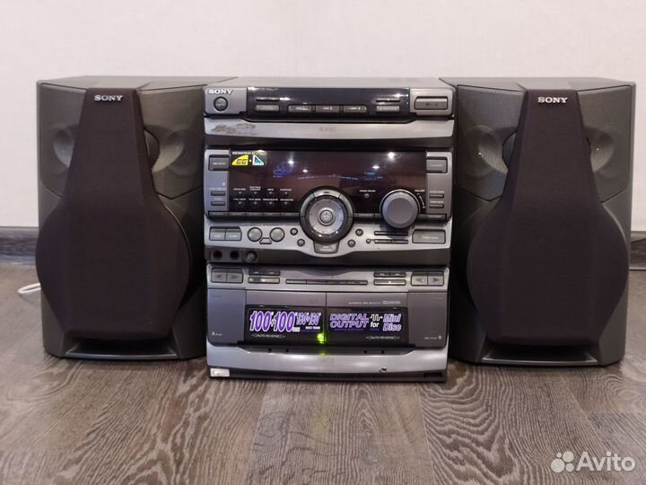 Музыкальный центр Sony RX90 (Bluetooth +4 колонки)