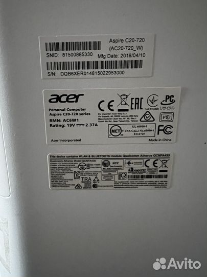 Моноблок acer