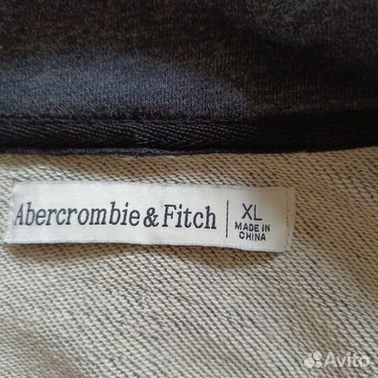 Толстовка без капюшона zip Abercrombie and Fitch