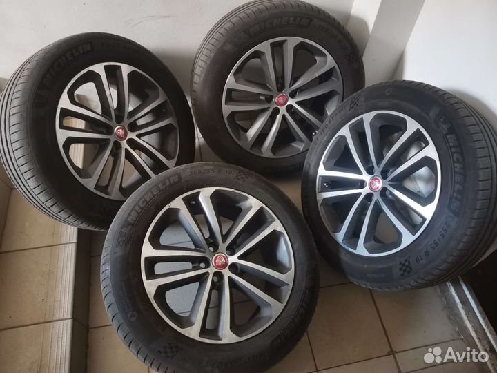 Колеса Jaguar F-Pace с датчик 255/55/R19 Michelin
