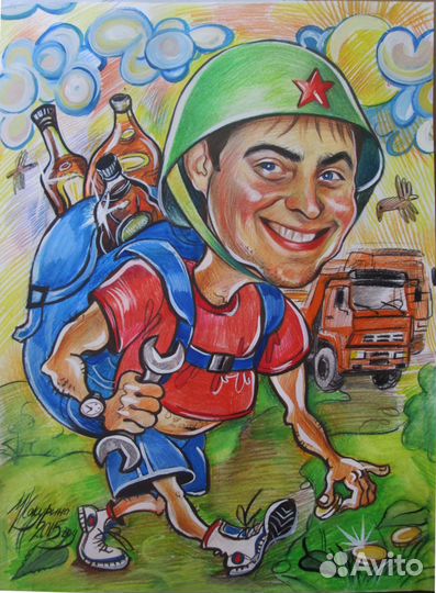 Шаржи и портреты по фото