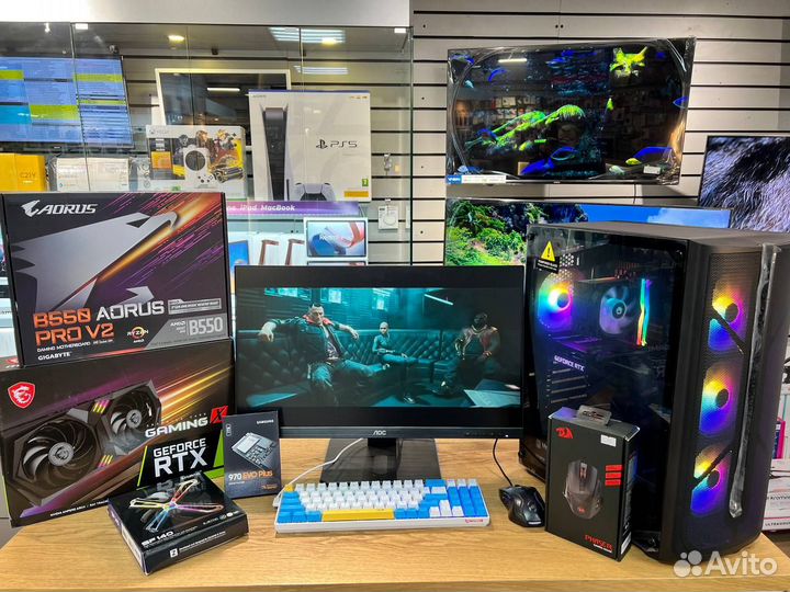 Игровой пк intel Core i3-12100 3050 / 3060