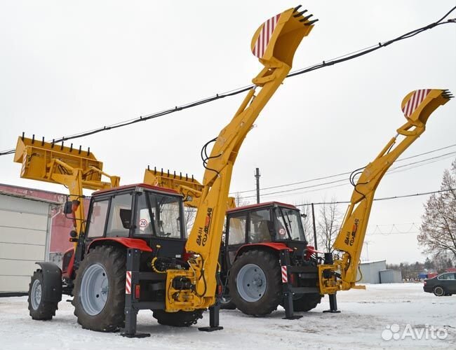 Экскаватор погрузчик мтз на базе Беларус 92П