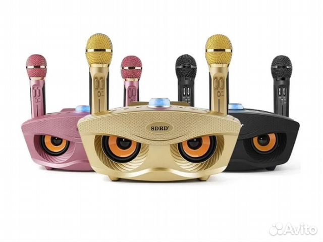 Караоке система с двумя микрофонами SD-306