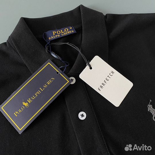 Поло Polo ralph lauren черный