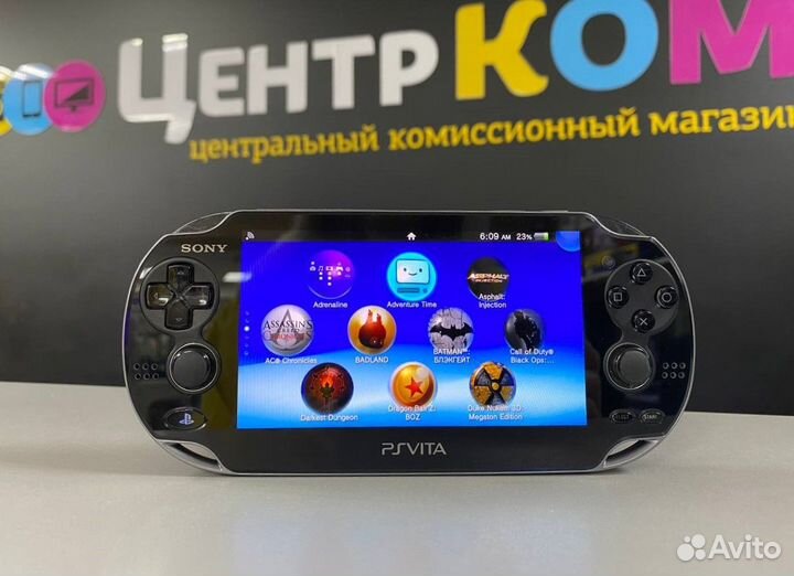 Прошитая PS Vita 128GB + 30 игр