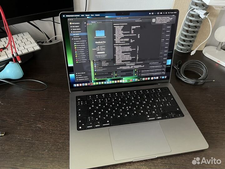 Apple MacBook Pro 14 рст m1 16gb 512gb