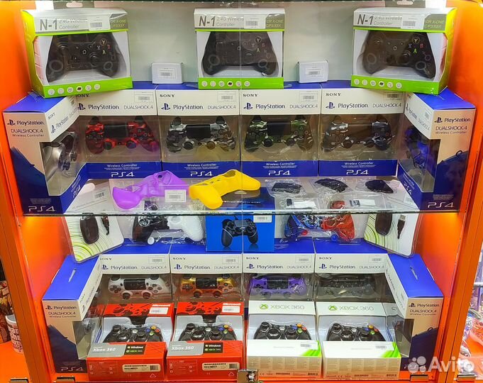 Геймпады PS4/PS3/XboxOne/Xbox360