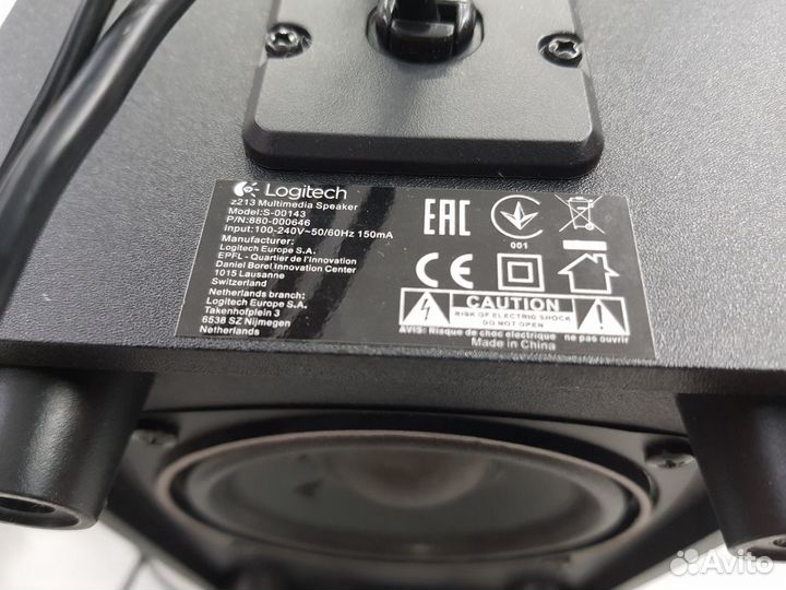 Компьютерные колонки Logitech S-00143