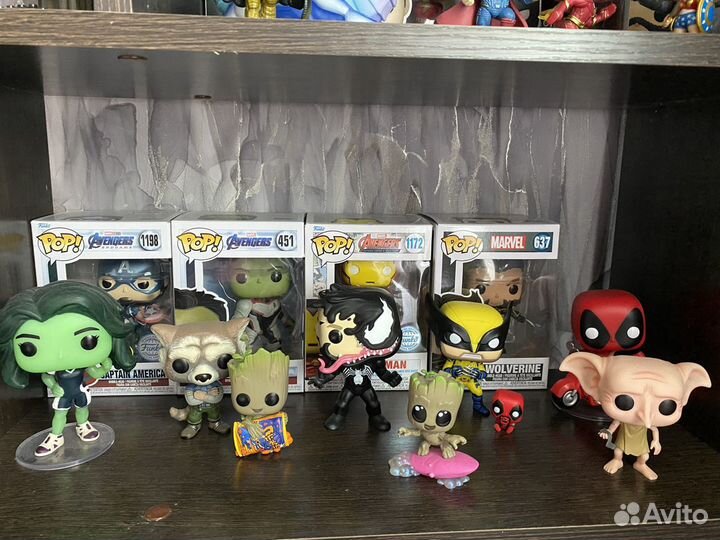 Funko pop star wars, marvel, dc