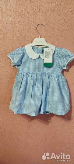 Платье на девочку 68 74см новое,H&M
