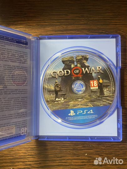 God of war ps4 диск