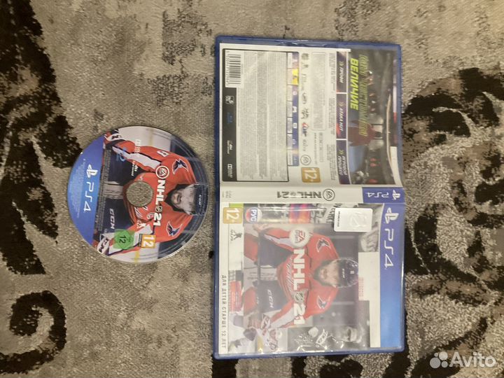 Nhl 21 ps4 диск